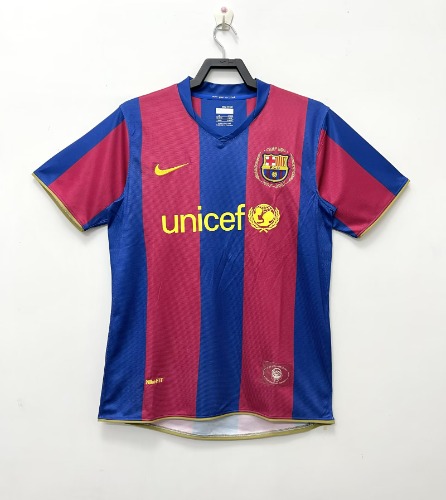 07-08 바르셀로나 레트로 100주년 기념 유니폼 상의 마킹 포함 무료 배송