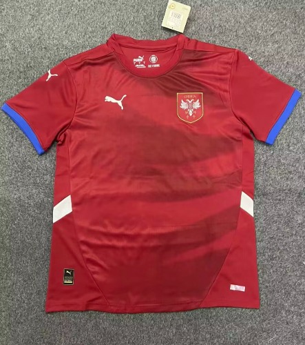 2024 세르비아 Serbia 국가대표 Home 유니폼 상의 마킹 포함 무료 배송
