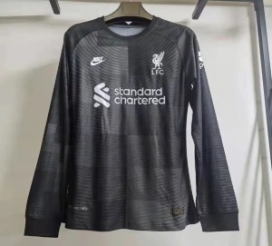 21-22 리버풀 어쎈틱 플레이어버전 goalkeeper 유니폼 상의 마킹 포함 무료 배송