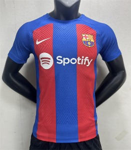 2023 바르셀로나 어쎈틱 플레이어버전 training jersey 상의 마킹 포함 무료 배송