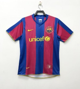 07-08 바르셀로나 레트로 100주년 기념 유니폼 상의 마킹 포함 무료 배송