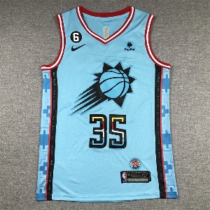 23 피닉스 선스 city edition embroidery jersey 유니폼 상의 무료 배송