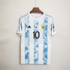 20-21 아르헨티나 국가 대표 Copa America Final Edition 유니폼 상의 마킹 포함 무료 배송