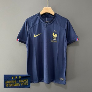 2022 프랑스 국가대표 월드컵 결승전 유니폼 상의 마킹 포함 무료 배송