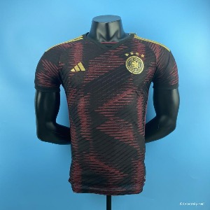 22 독일 국가대표 Player Version Away World Cup Soccer Jersey 유니폼 상의 마킹 포함 무료 배송