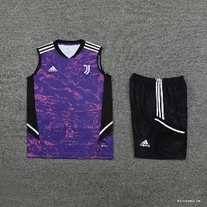 23 유벤투스 Purple Vest Jersey+Shorts 상하의 세트 무료 배송