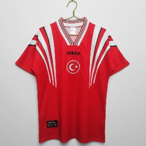 1990 터키 국가대표 home 유니폼 상의 마킹 포함 무료 배송