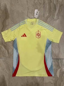 2024 스페인 국가 대표 Away 유니폼 상의  마킹 포함 무료 배송