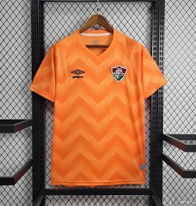 24 플루미넨시 FC Orange Training 유니폼 상의 무료 배송