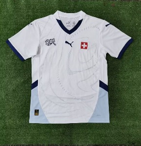 2024 스위스 국가대표 Away 유니폼 상의 마킹 포함 무료 배송
